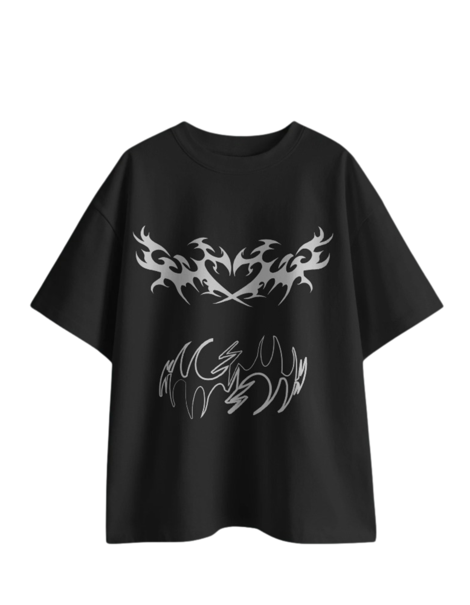 Y2K BLACK OS TEE