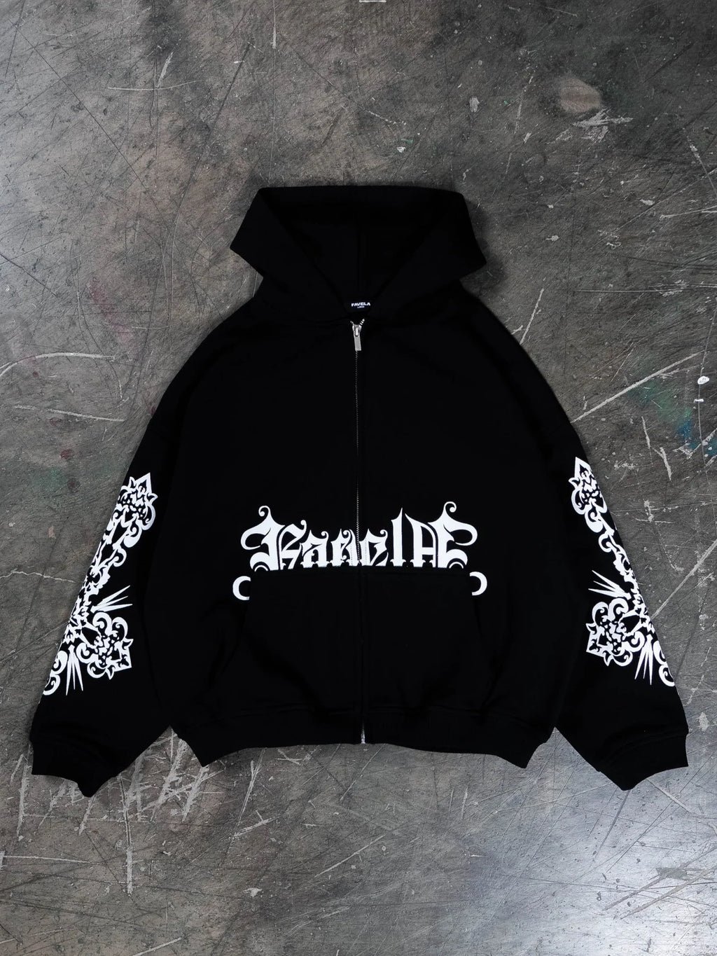 BLOODLINE ZIP UNISEX HOODIE