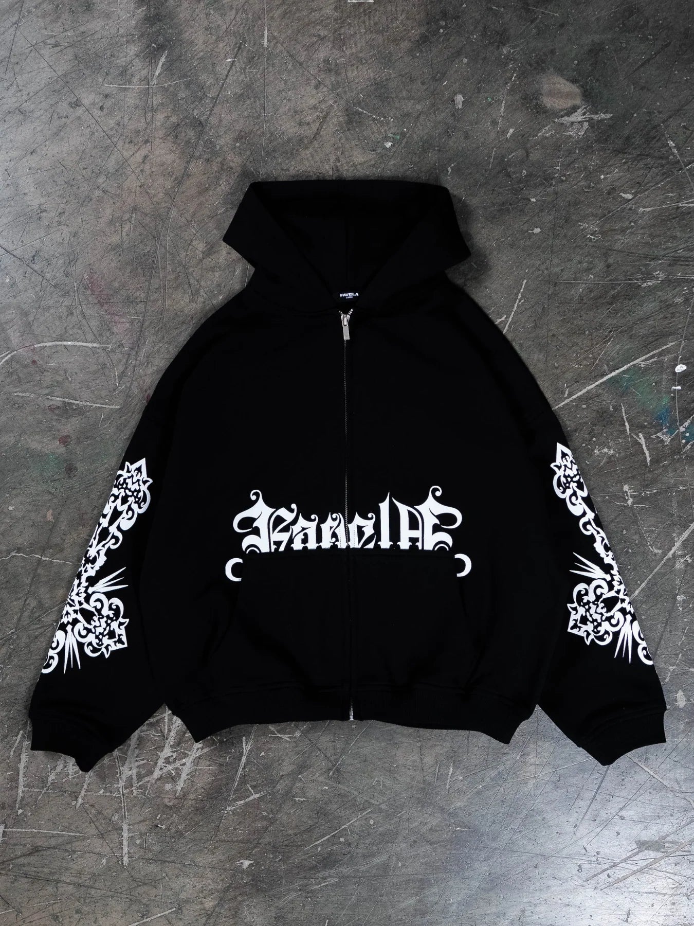 BLOODLINE ZIP UNISEX HOODIE
