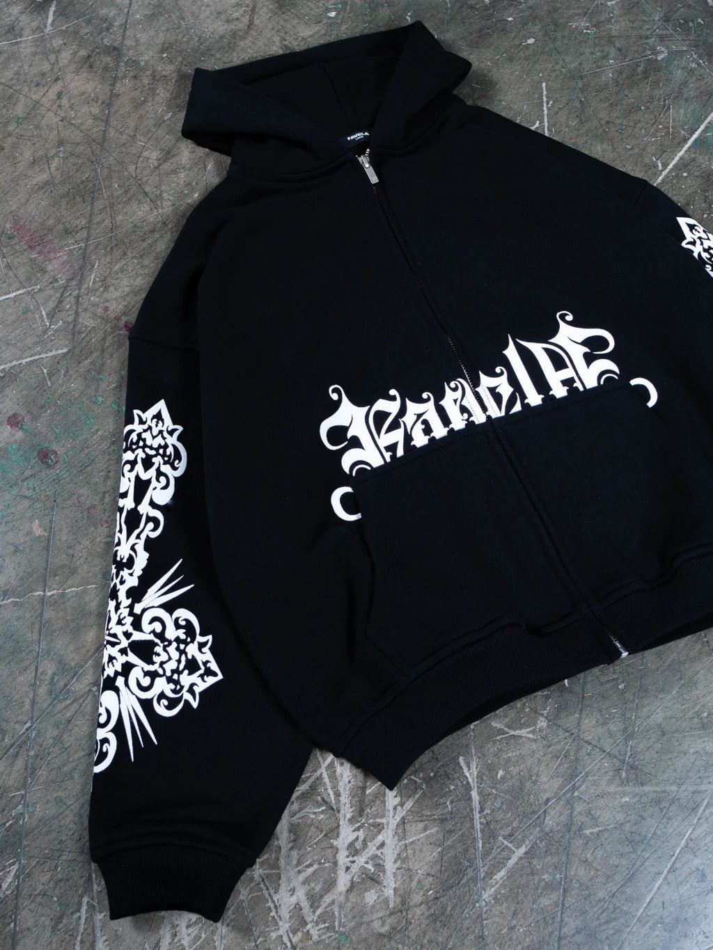 BLOODLINE ZIP UNISEX HOODIE