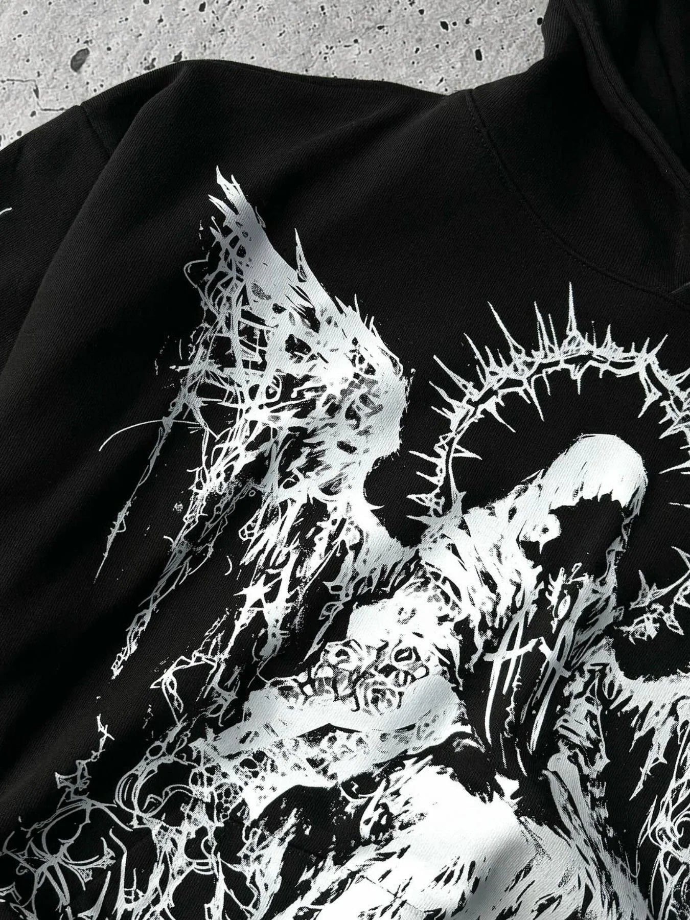 ANGEL OF RUIN UNISEX HOODIE