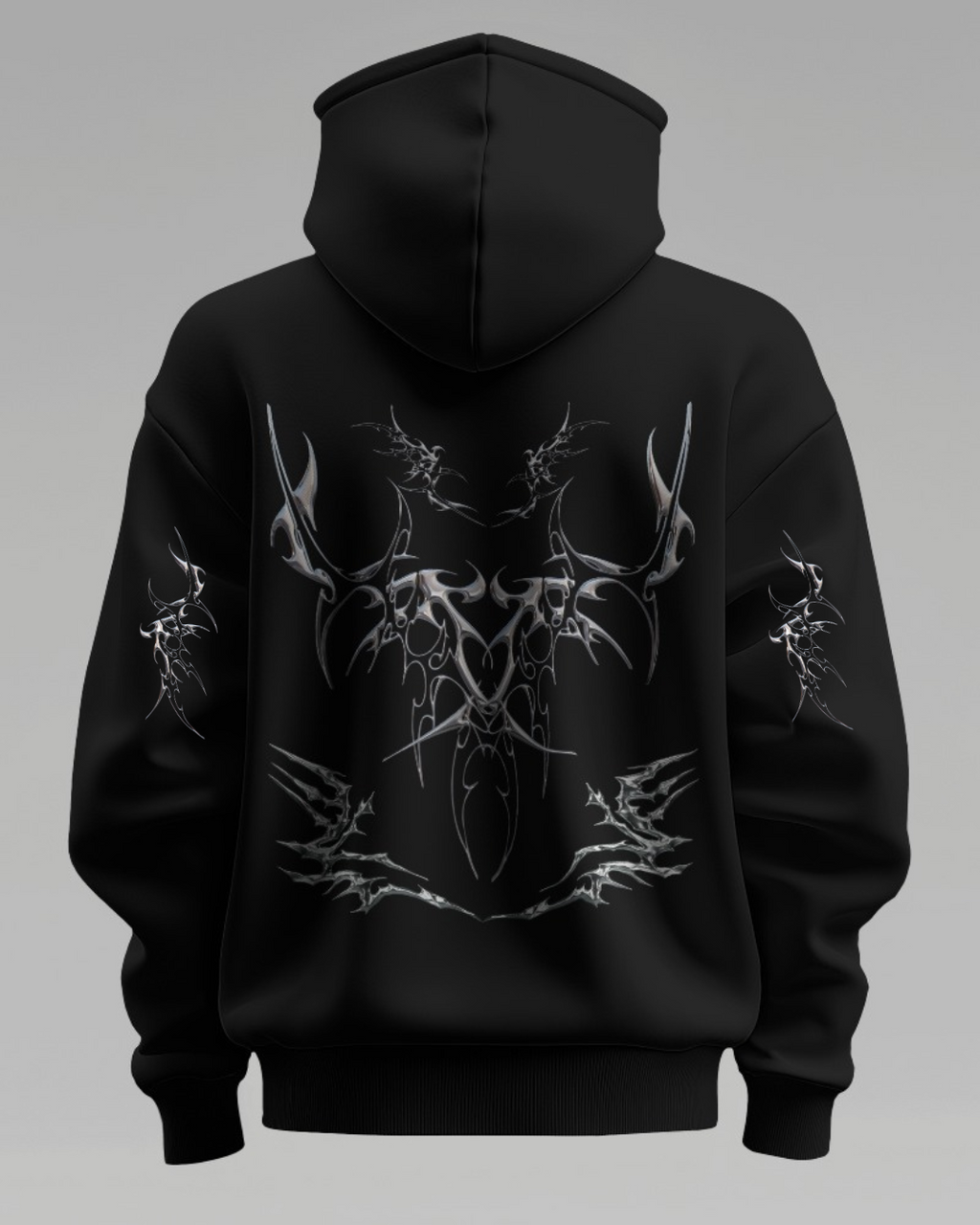 BLACK Y2K UNISEX HOODIE