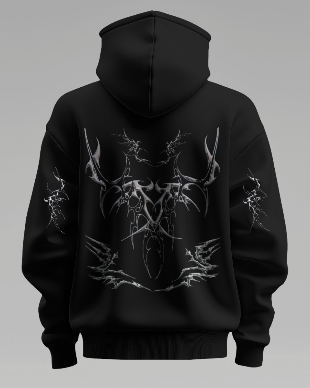 BLACK Y2K UNISEX HOODIE