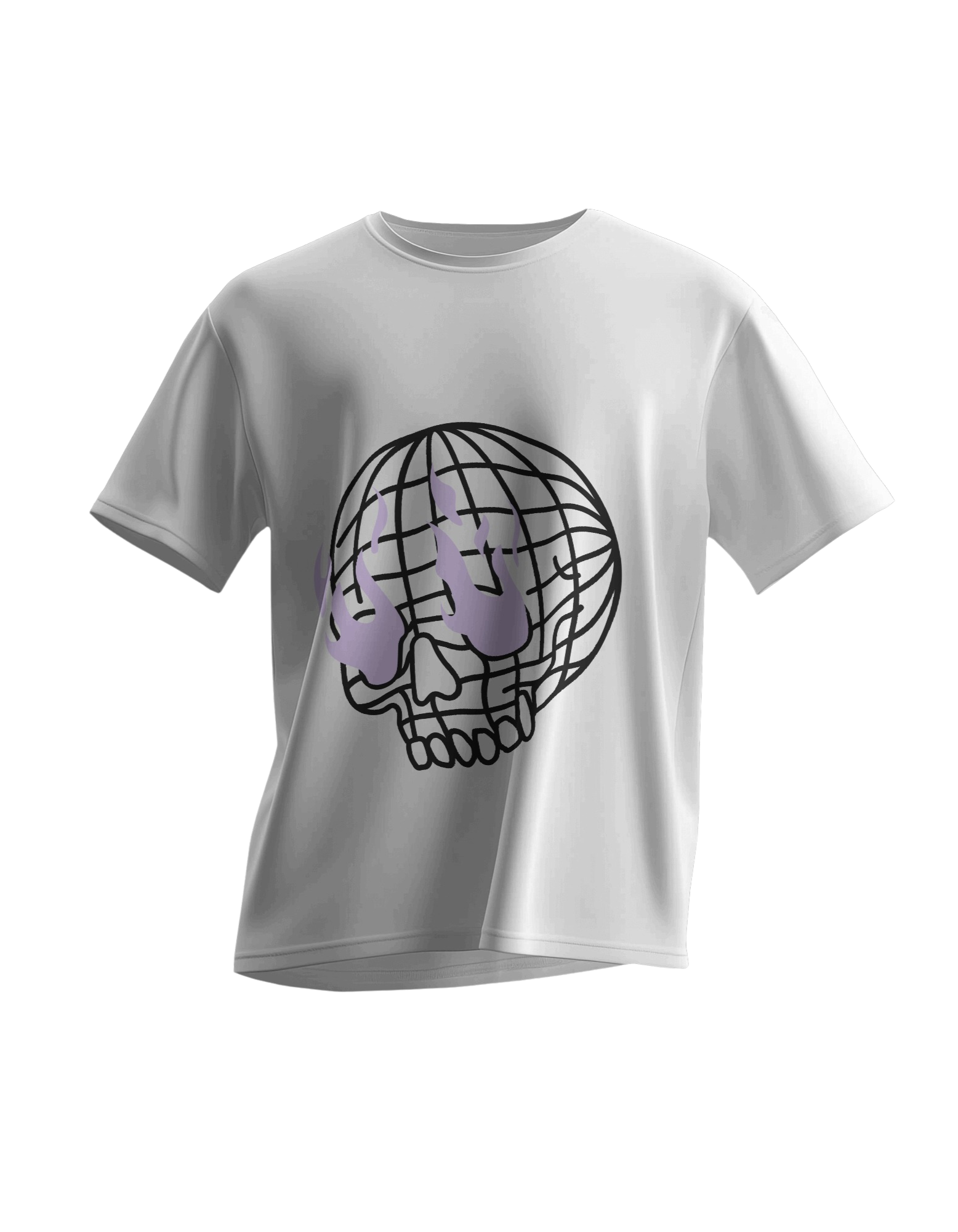 Classic White Skull T-Shirt