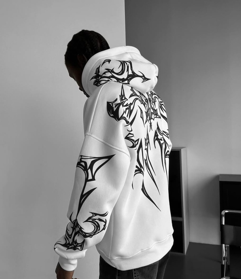 WHITE FANG UNISEX HOODIE